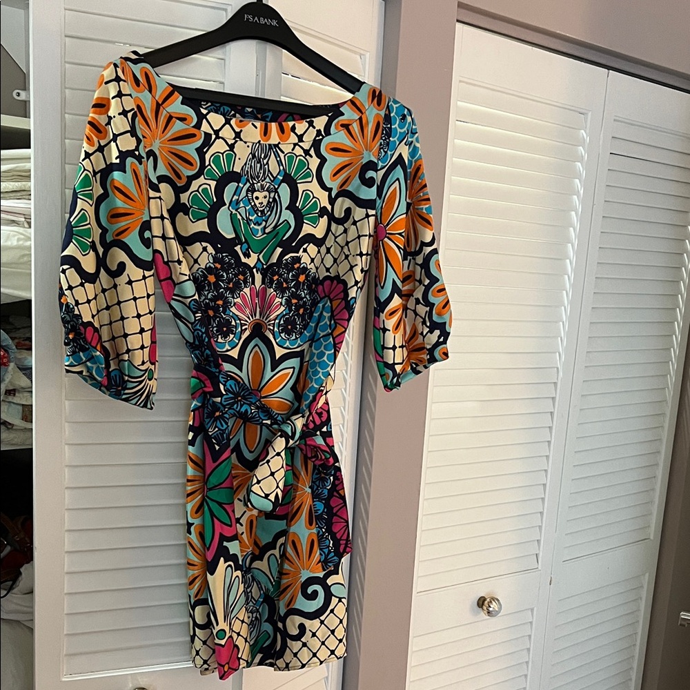 Lilly Pulitzer Colorful Floral Mini Dress